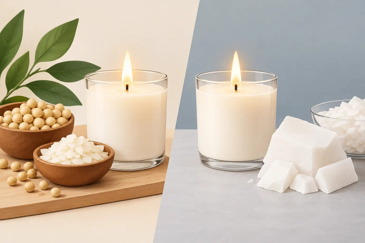 Soy Wax Versus Paraffin: Which Burns Better?