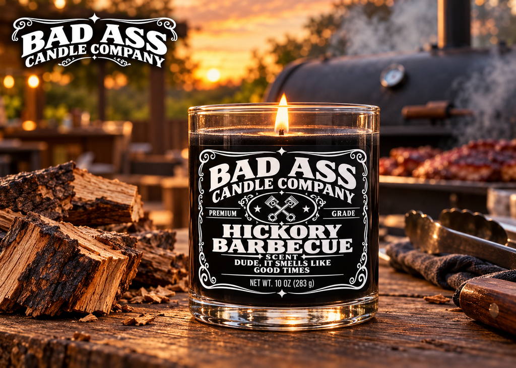 Hickory Barbecue / All Smoke.  No Apron