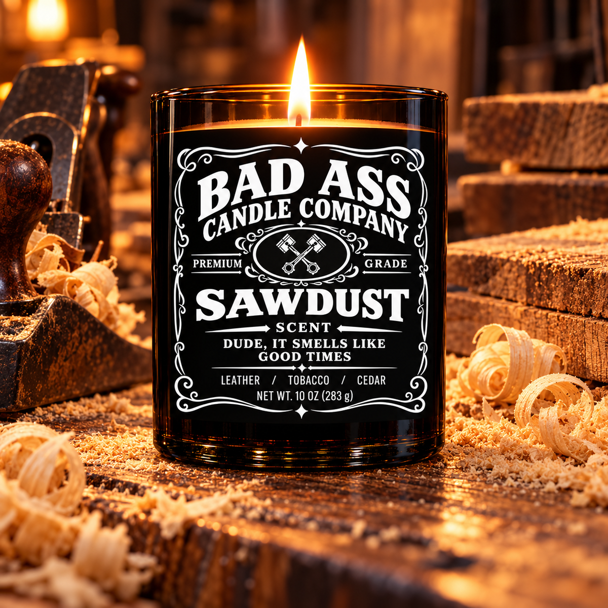 Sawdust| The smell of a job well done.  No apologies.